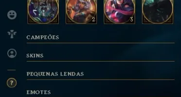 Conta League of Legends muitos champions DiamanteIV