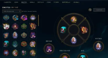 Conta League of Legends muitos champions DiamanteIV