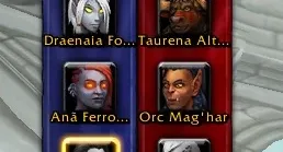 Vendo conta WOW BFA