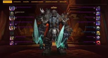 Vendo conta WOW BFA