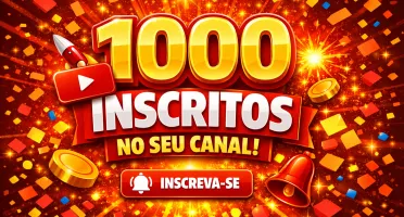 1.000 Incritos Em Seu Canal Do Youtube