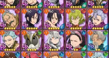 VENDA: CONTA THE SEVEN DEADLY SINS GRAND CROSS GLOBAL SDSGC