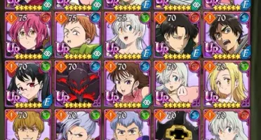 VENDA: CONTA THE SEVEN DEADLY SINS GRAND CROSS GLOBAL SDSGC