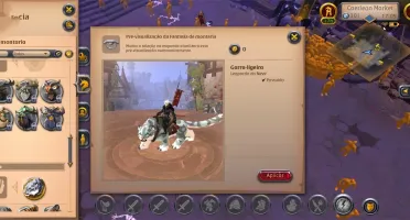 Conta albion 355m fama total. Tier 8 em coleta fibra e peleg