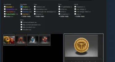 Vendo conta dota 2 arconte com 4 arcanas