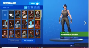 Conta de fortnite season 3