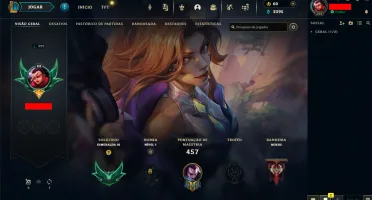 Conta Lol 188 Skins / Esmeralda 3 - 68 PDL ( Mmr Alto )