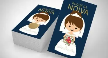 25 Raspadinhas Buquê da Noiva - Escolha o Modelo