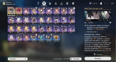Honkai Star Rail- Gepard(E2)+Kafka+Welt+Dan Heng(com cone)