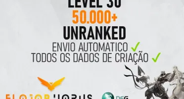 CONTA SMURF 50K A 60 K DE ESSENCIA 0 % DE BAN