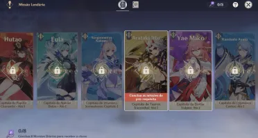 conta com xiao e kamisato ayato ar 44 e mais 2 t5