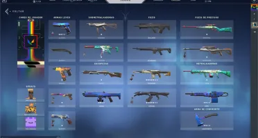 CONTA VALORANT DESDE O BETA - OURO 3 - COM SKINS