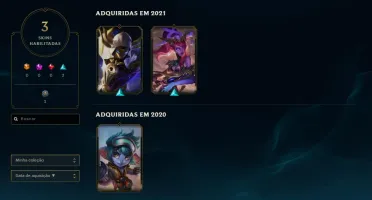 Conta League of Legends Diamond 2