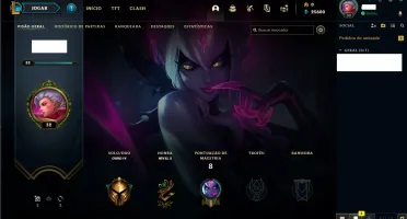 Conta Gold 4 71%Win rate MMR Platina (EMAIL NÃO CONFIRMADO)