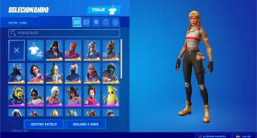 Conta Fortnite 34 Skins