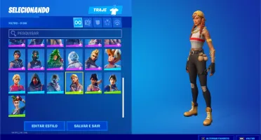 Conta Fortnite 34 Skins