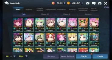 Conta Grand Chase Mobile