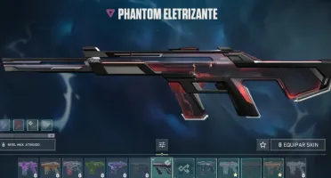 Conta Valorant Sheriff Saqueadora E Phantom Eletrizante