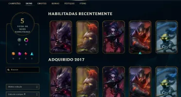 Conta De League Of Legends, Prata 3, Nível 35