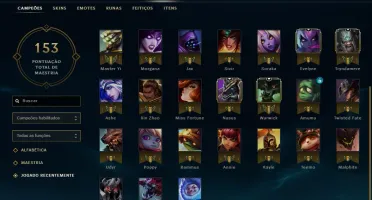Conta De League Of Legends, Prata 3, Nível 35