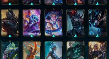 CONTA DE LOL LVL355, MMR de esmeralda, 99 skins