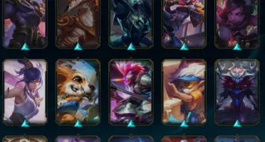 CONTA DE LOL LVL355, MMR de esmeralda, 99 skins