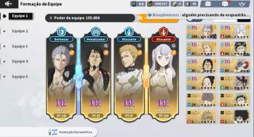 Rei Mago + 2 cartas + Noelle Praia + Charmy + Willian c2 +