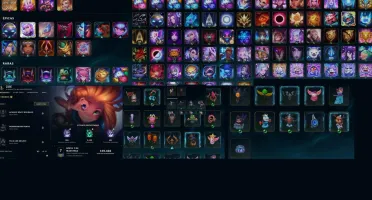 Conta lol lv 179 + 161(skins prestígios) sem ranked