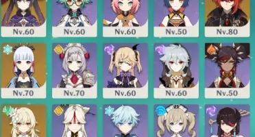 Xiao>Zong>Ayaka>Diluc C2>Mona>Keking>> Passe e bencão UP