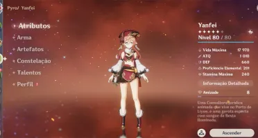 Conta Genshin Impact