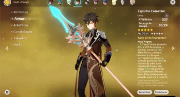 GENSHIN IMPACT - AR42 - HUTAO + ZHONGLI + VENTI + MONA