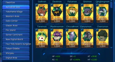 Conta Digimon Masters Online - Servidor Omegamon End Game