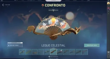Conta de vava com mais de 100 skins