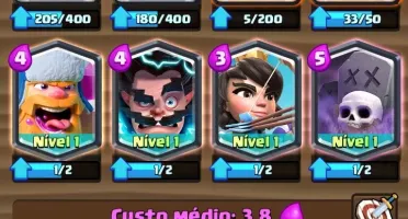 VENDO 2 CONTA DE CLASH ROYALE COM LENDÁRIAS!