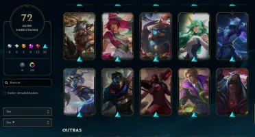Conta E2 Mmr Alto Com 72 Skins