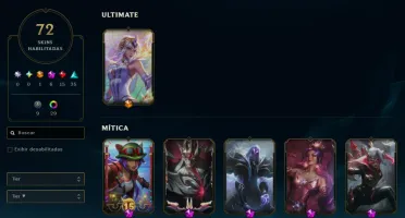 Conta E2 Mmr Alto Com 72 Skins