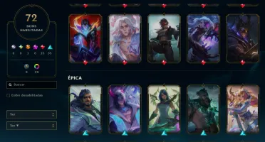 Conta E2 Mmr Alto Com 72 Skins