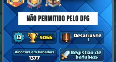 Clash Royale Nível 13 | +600K Gold + 9 Skins + 27 emojis