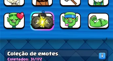 Clash Royale Nível 13 | +600K Gold + 9 Skins + 27 emojis