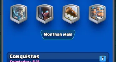 Clash Royale Nível 13 | +600K Gold + 9 Skins + 27 emojis