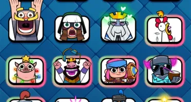 Clash Royale Nível 13 | +600K Gold + 9 Skins + 27 emojis