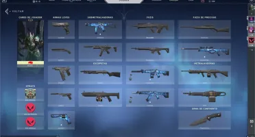 Conta VALORANT - Ouro 3 + Skins