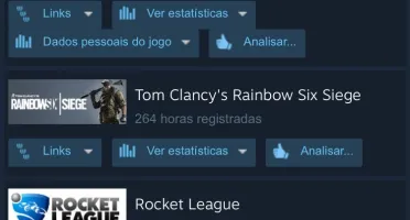 Conta Steam, com R6 dlc, + cs prime e outos