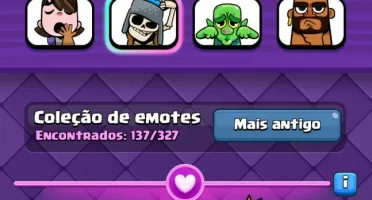 Conta de Clash Royale top
