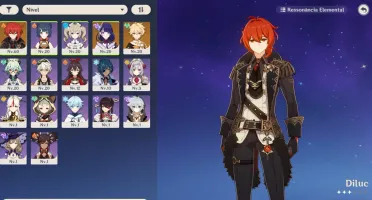 AR 30 Diluc + Shogun + Luz do cortador de grama