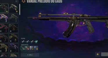Conta valorant com skin e low elo
