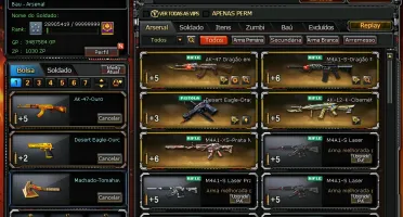 Conta Marechal no CrossFire - 3 Vips e 50 Mns