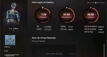 Conta Marechal no CrossFire - 3 Vips e 50 Mns