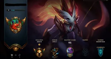 CONTA DE LEAGUE OF LEGENDS GOLD 3 (E-MAIL VERIFICADO)