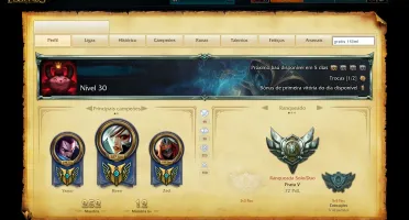 Conta League of Legends Prata 5, 89 Campeões e 39 Skins